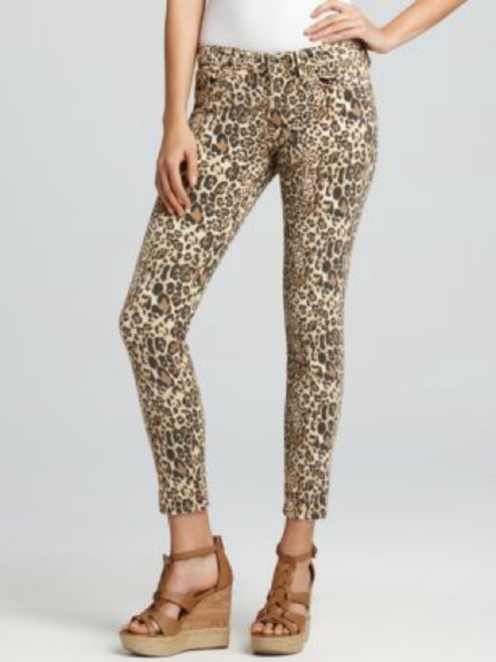 GUESS JEANS LEOPARD PATTERN SIZE 5
